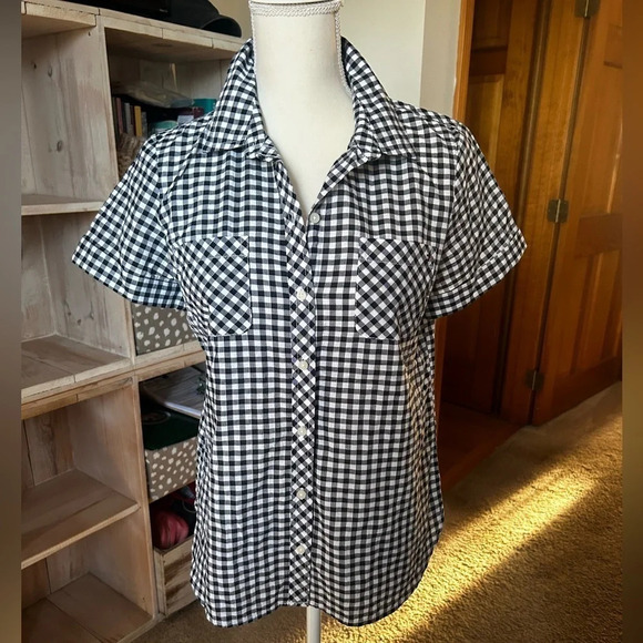 Tommy Hilfiger Gingham Top - Picture 3 of 10